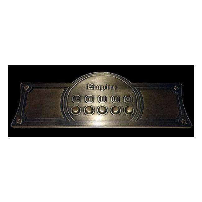 Empire 4 Burner Gas Hob & Chimney Cooker Hood Bundle (Black)