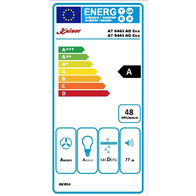 Art Deco 90cm Chimney Cooker Hood (Black)