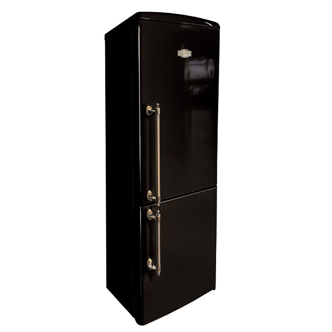 Empire Slim 60cm Fridge Freezer (Black)