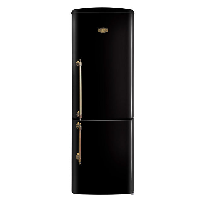 Empire Slim 60cm Fridge Freezer (Black)