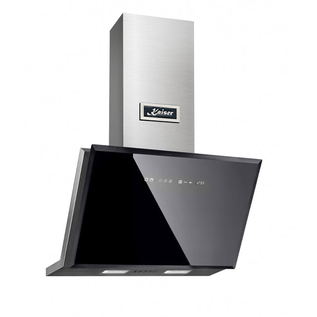 Grand Chef Gas Oven & 60cm Pro Chimney Cooker Hood (Black)