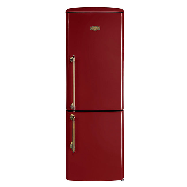 Empire Slim 60cm Fridge Freezer (Bordeaux Red)