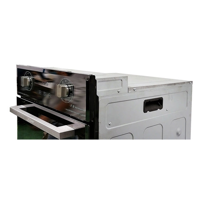 Grand Chef 45cm Electric Oven & 50cm Pro Cooker Hood (Black)