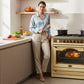 Empire Dual Fuel Range Cooker & 90cm Hood Bundle (Ivory)