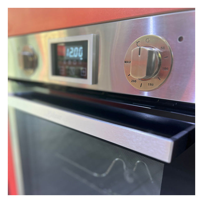 Grand Chef Gas Oven & 4 Burner Gas Hob Bundle (Stainless Steel)