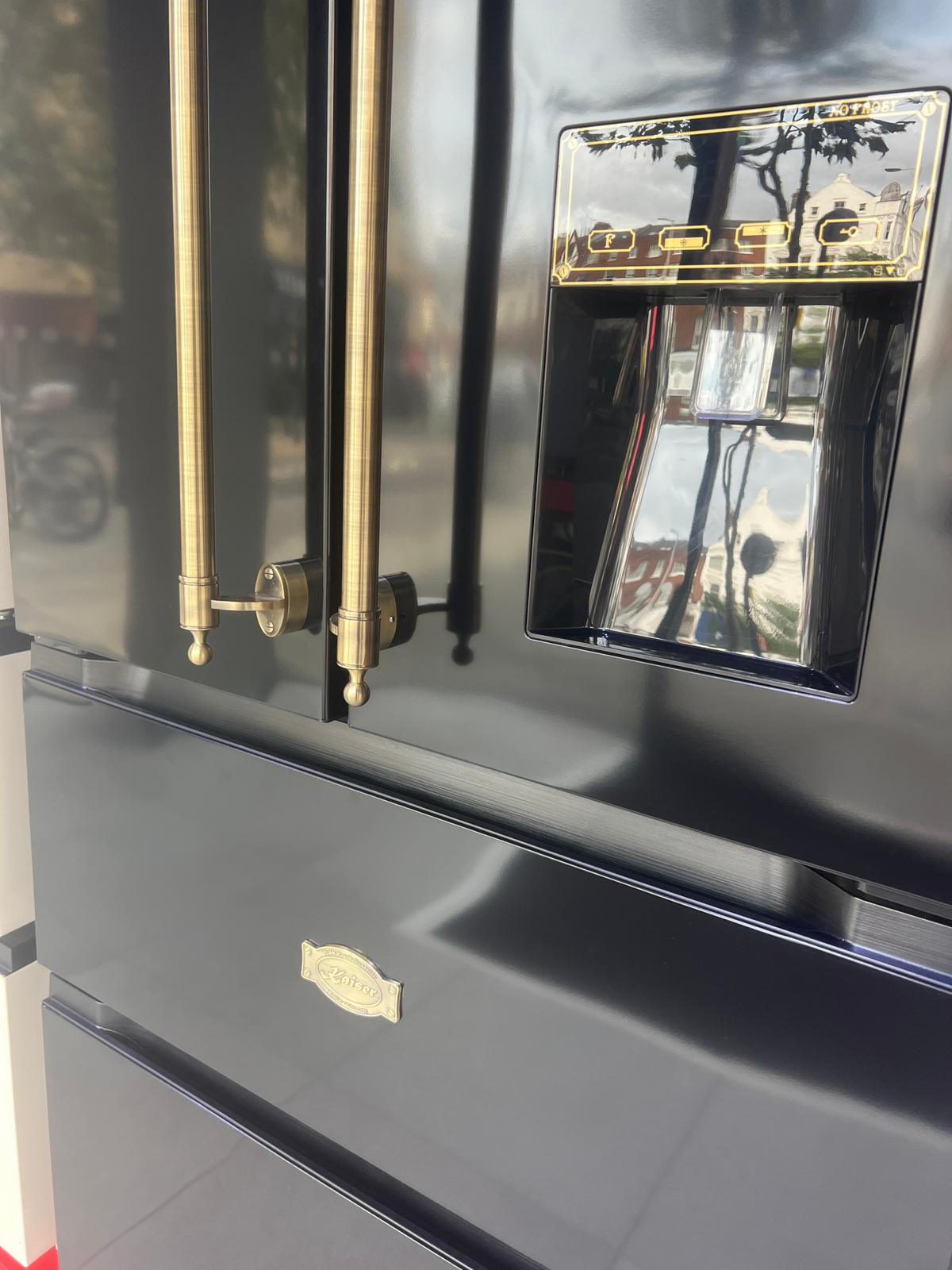 Empire French Door Fridge Freezer (Black)