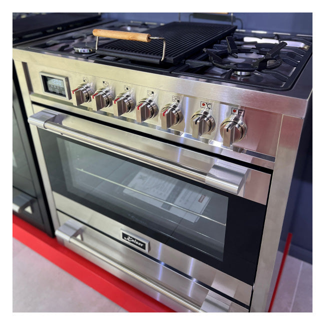 Avantgarde Pro Dual Fuel Range Cooker & 90cm Hood Bundle (Stainless Steel)