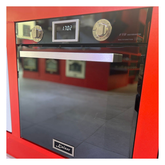 Grand Chef Gas Oven & 60cm Pro Touch Cooker Hood (Black)