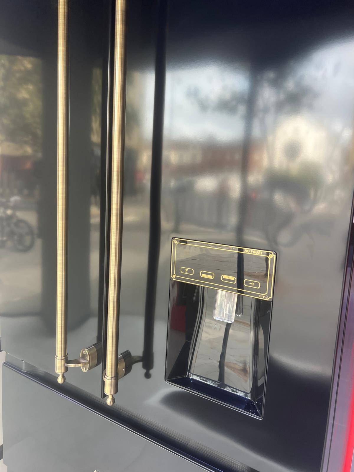 Empire French Door Fridge Freezer (Black)