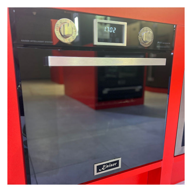 Grand Chef Gas Oven & 80cm Cooker Hood (Black)