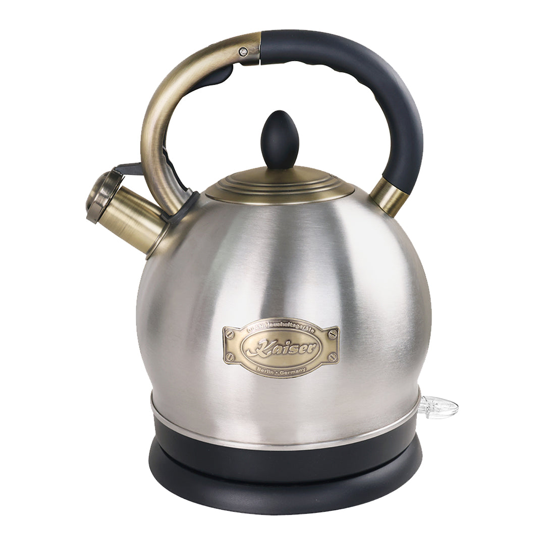 Empire Espresso Coffee Machine, Toaster & Kettle Bundle (Stainless Steel)