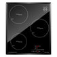 Grand Chef 45cm 3 Zone Induction Hob (Black)