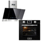 Grand Chef Gas Oven & 60cm Cooker Hood (Black)