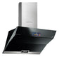 La Perle Noire Electric Oven, 59cm Induction Hob & Cooker Hood Bundle (Black Moire)