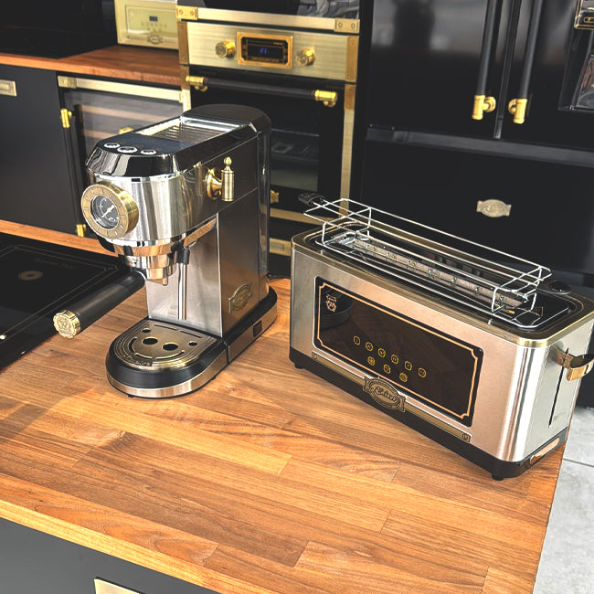 Empire Vintage Electric Toaster (Stainless Steel)