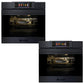 La Perle Noire Steam Oven & Electric Oven Bundle (Black Moire)