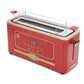 Empire 900W Microwave, Coffee Machine & Toaster Bundle (Red)