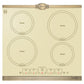 Empire 58cm Glass Induction Hob (Ivory)