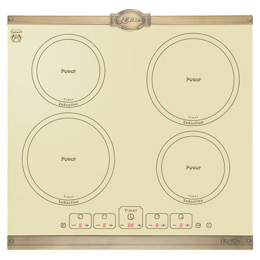 Empire 58cm Glass Induction Hob (Ivory)