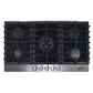 Avantgarde Pro 90cm Gas Oven & 90cm Turbo Gas Hob (Black)