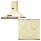 Empire Induction Hob & Cooker Hood Bundle (Ivory)