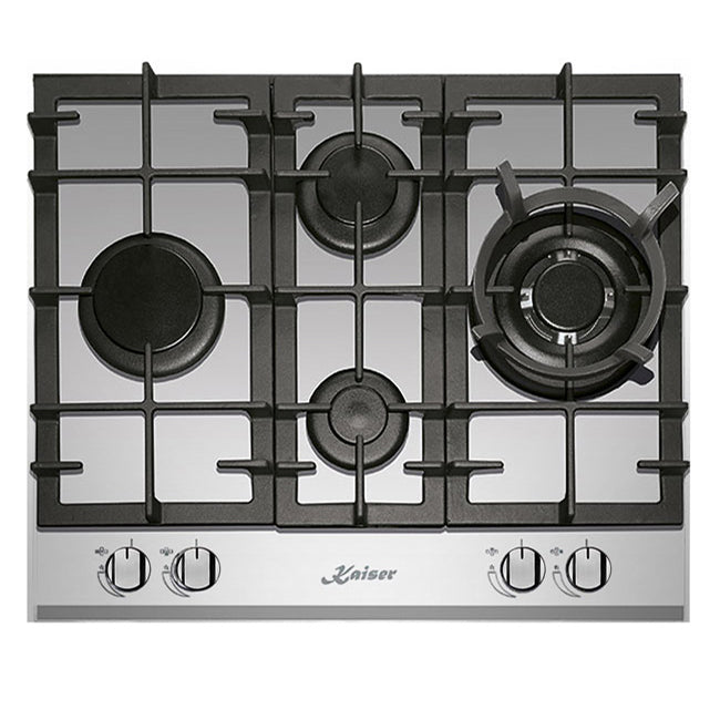 Grand Chef Gas Oven & 4 Burner Gas Hob Bundle (White)