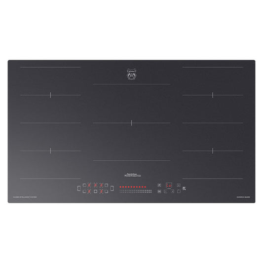 La Perle Noire 90cm Induction Hob (Black Moire)