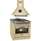 Empire Dual Fuel Range Cooker & 90cm Hood Bundle (Ivory)