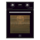 Grand Chef 45cm Electric Oven & 60cm Cooker Hood (Black)