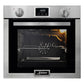 Grand Chef Gas Oven & 60cm Pro Chimney Cooker Hood (Stainless Steel)