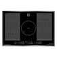 La Perle Noire Electric Oven, 77cm Induction Hob & Cooker Hood Bundle (Black Moire)