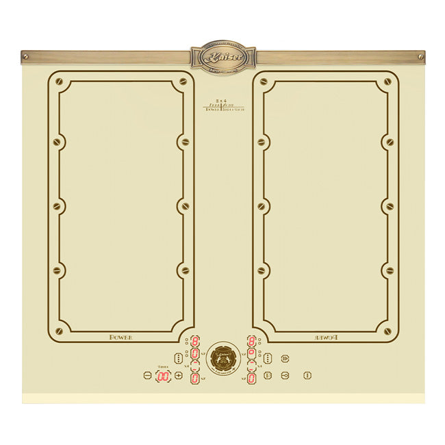 Art Deco 60cm Electric Oven & Induction Hob Bundle (Ivory)