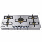 Avantgarde Pro 86cm Turbo Gas Hob (Stainless Steel)