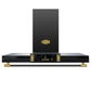 Art Deco 90cm TFT Display Cooker Hood (Black Moire)