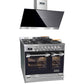 Avantgarde Pro Double Cavity Range Cooker & 90cm Hood Bundle (Stainless Steel)