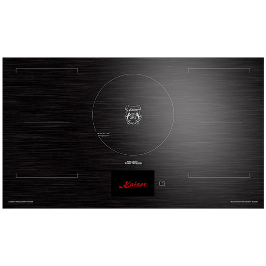 La Perle Noire 90cm Induction Hob (Black Moire)