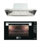 Avantgarde Pro 90cm Electric Oven & Built In Cooker Hood