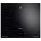 La Perle Noire Steam Oven, 59cm Induction Hob & Cooker Hood Bundle (Black Moire)