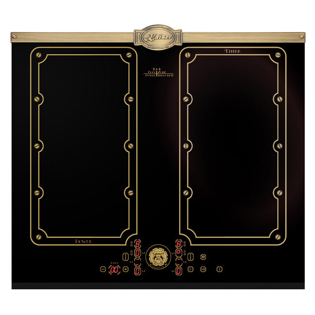 Empire 60cm Induction Hob & Cooker Hood Bundle (Black)