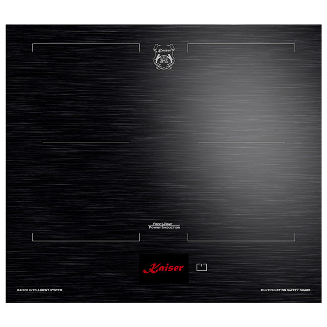 La Perle Noire Electric Oven, 59cm Induction Hob & Cooker Hood Bundle (Black Moire)