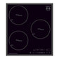 Grand Chef 45cm 3 Zone Induction Hob (Black)