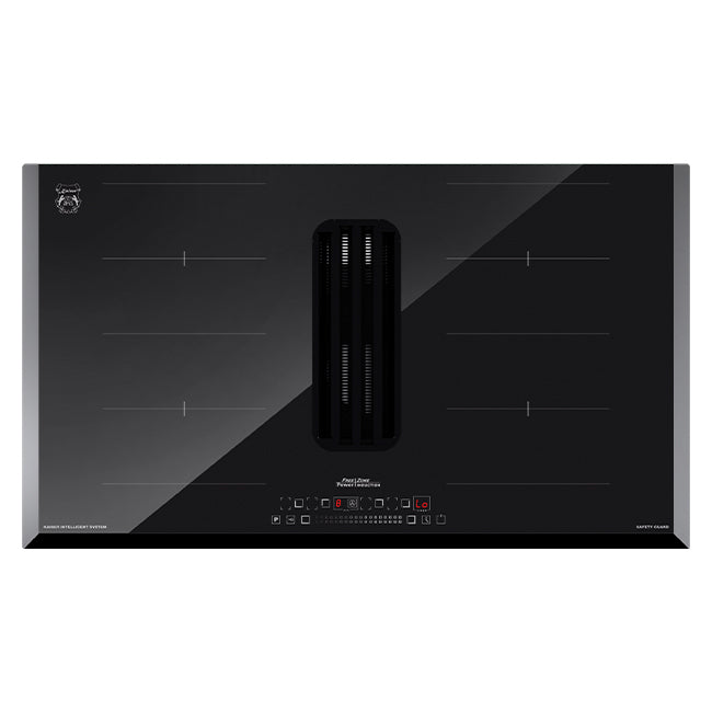 Grand Chef 90cm Downdraft Induction Hob (Black)