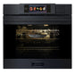 La Perle Noire Steam Oven, 59cm Induction Hob & Cooker Hood Bundle (Black Moire)