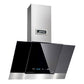 Grand Chef 45cm Electric Oven & 60cm Cooker Hood (Black)