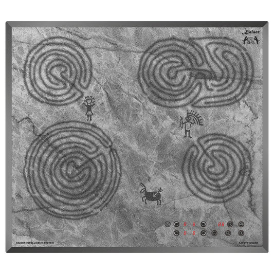 Grand Chef Cave Painting 59cm Ceramic Hob