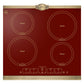 Empire 58cm Glass Induction Hob (Bordeaux Red)
