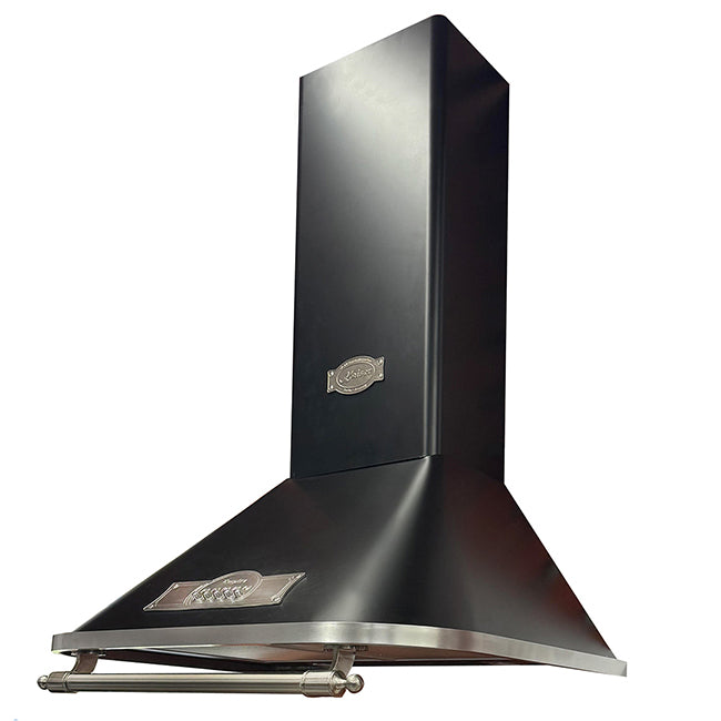 Empire Electric Oven & 60cm Cooker Hood Bundle (Black Silver)