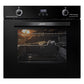 Grand Chef Electric Oven & 4 Burner Gas Hob Bundle (Black)
