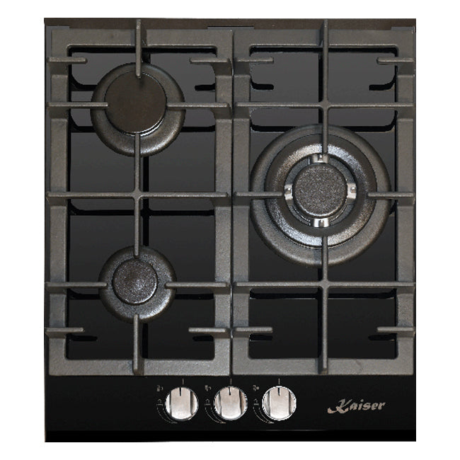 Grand Chef 45cm Electric Oven & 45cm Gas Hob (Black)