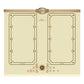 Art Deco 45cm Electric Oven & 58cm Free Zone induction Hob (Ivory)